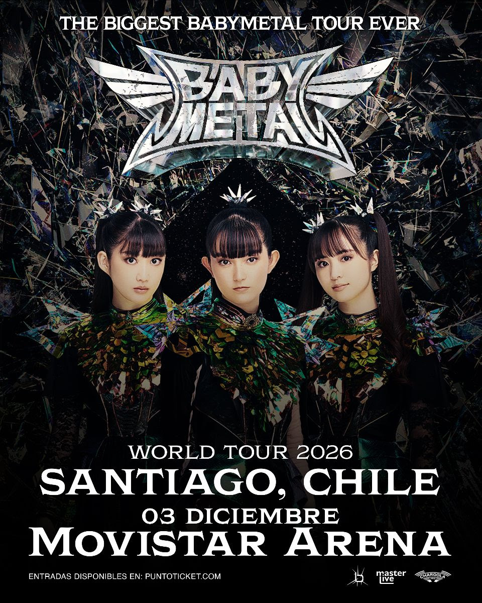 Babymetal confirma su regreso a Chile para el 3 de diciembre